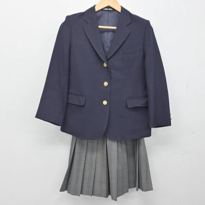 【中古】東京都 八王子市立七国中学校 女子制服 2点（ブレザー・スカート）sf031424