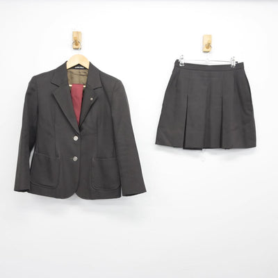 【中古】東京都 八王子東高等学校 女子制服 4点（ブレザー・スカート・スカート）sf031426