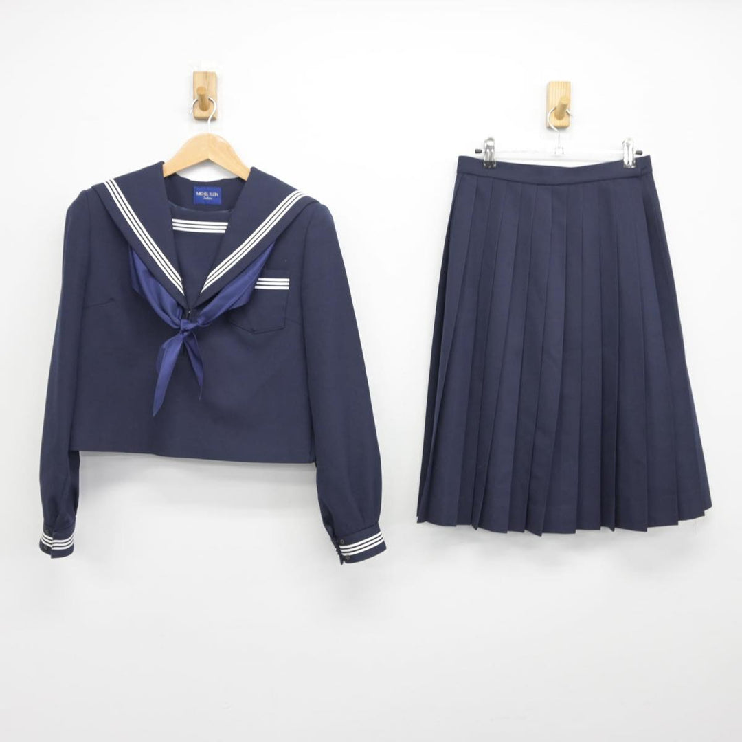 【中古】愛知県 蒲郡市立大塚中学校 女子制服 3点（セーラー服・スカート）sf031434 | 中古制服通販パレイド