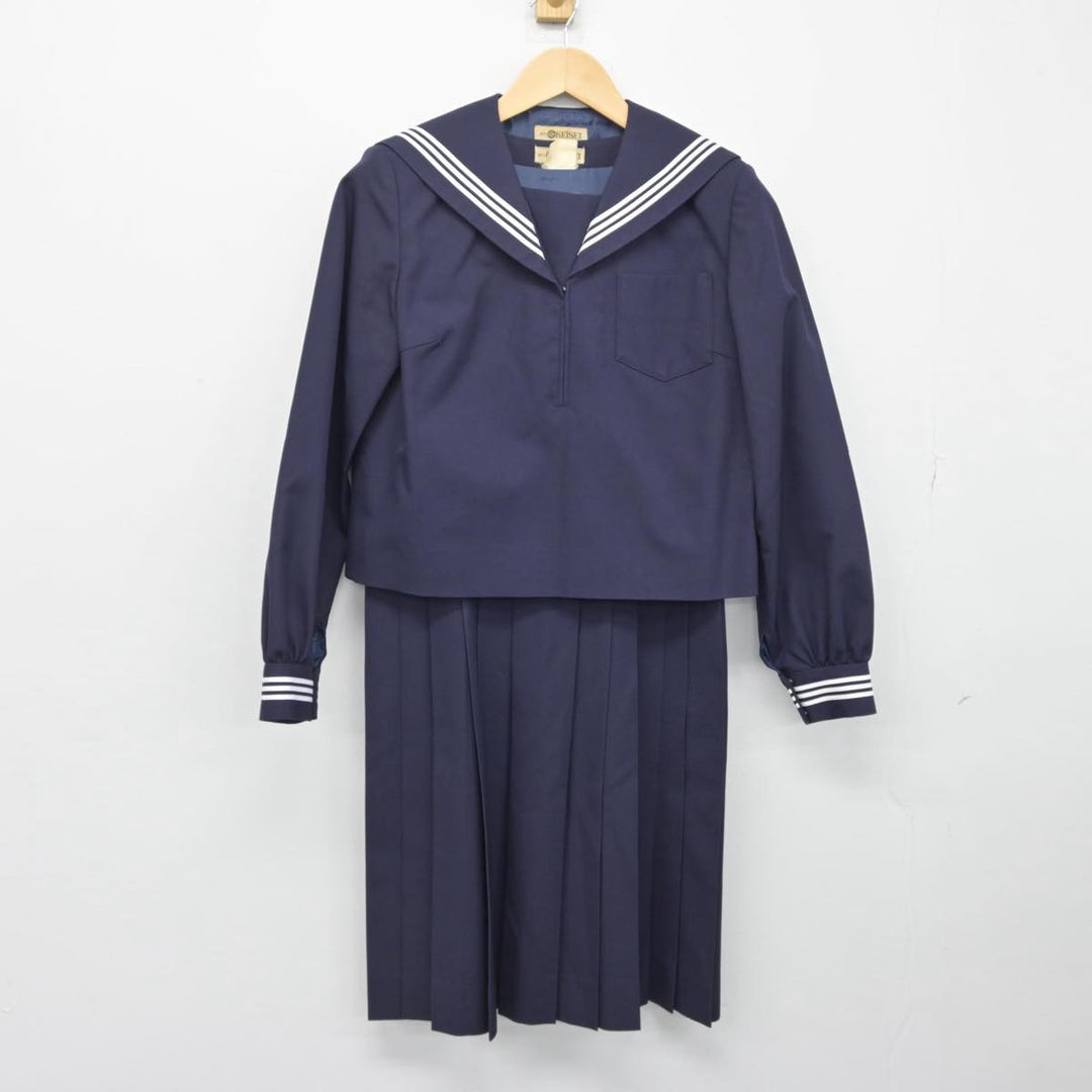 【中古】茨城県 水戸第三高等学校 女子制服 3点（セーラー服・ジャンパースカート・スカート）sf031436 | 中古制服通販パレイド