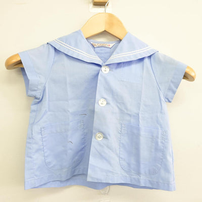 【中古】 学校名不明 女子制服 2点（セーラー服・スカート）sf031452