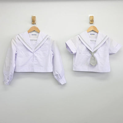 【中古】大阪府 四天王寺中学校 女子制服 3点（セーラー服）sf031455