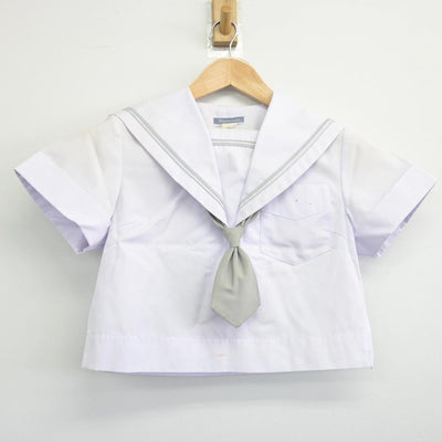 【中古】大阪府 四天王寺中学校 女子制服 3点（セーラー服・スカート）sf031456