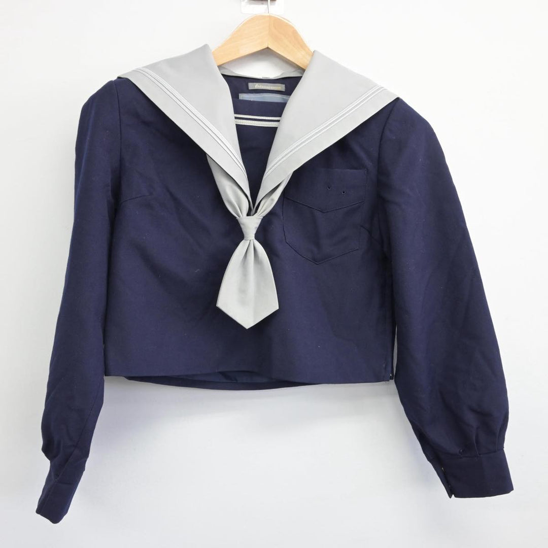 中古】大阪府 四天王寺中学校 女子制服 4点（セーラー服・ニット・スカート）sf031457 | 中古制服通販パレイド