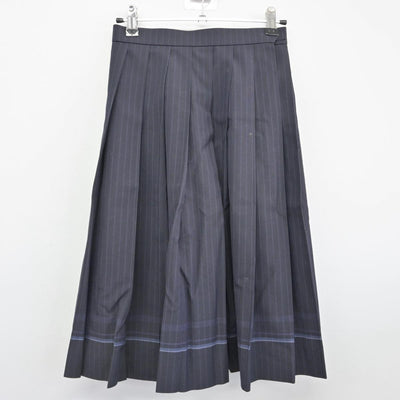 【中古】大阪府 東大谷高等学校 女子制服 4点（シャツ・ニットベスト・スカート）sf031468