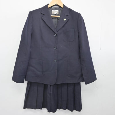 【中古】埼玉県 朝霞高等学校 女子制服 4点（ブレザー・ベスト・スカート）sf031471