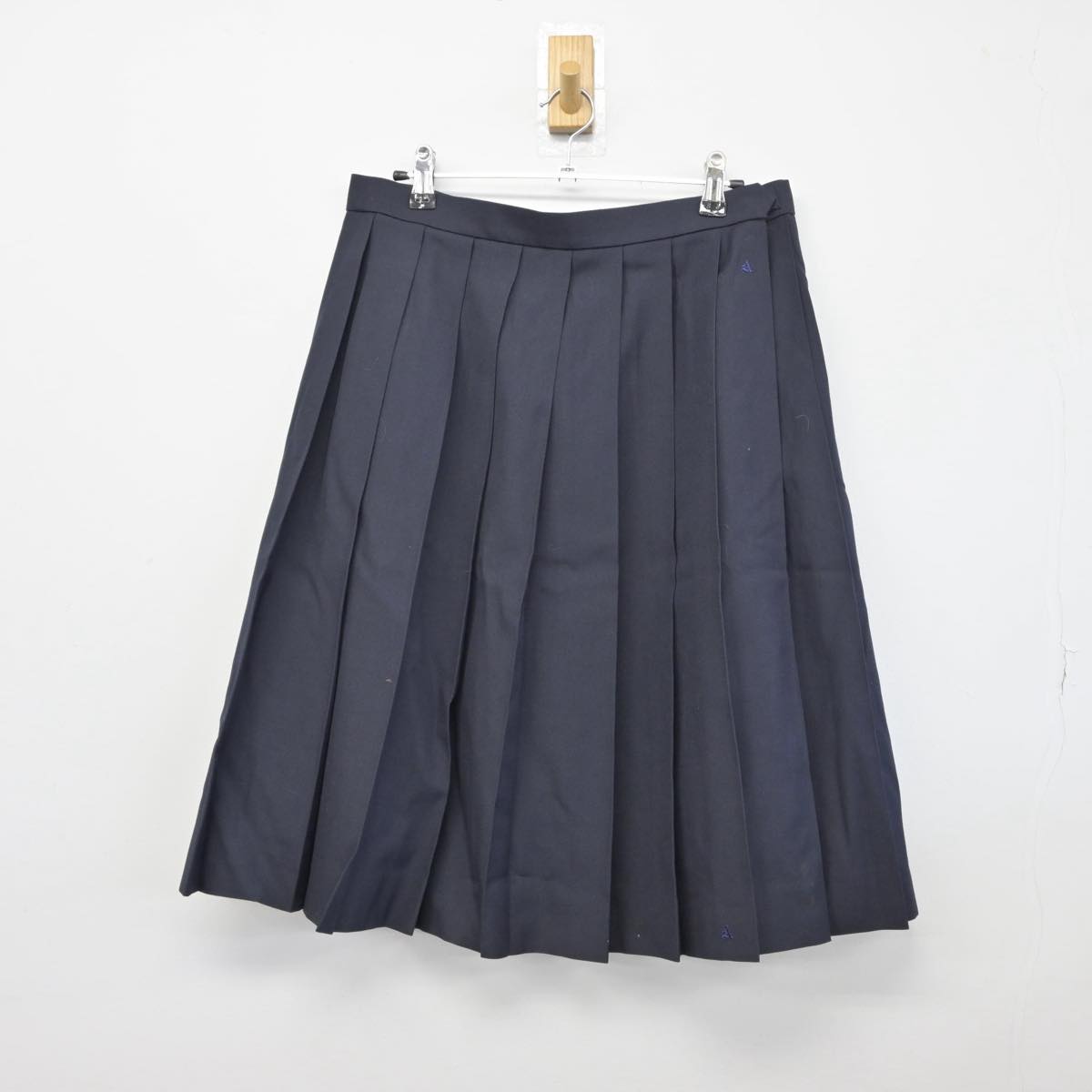 【中古】埼玉県 朝霞高等学校 女子制服 2点（ベスト・スカート）sf031474