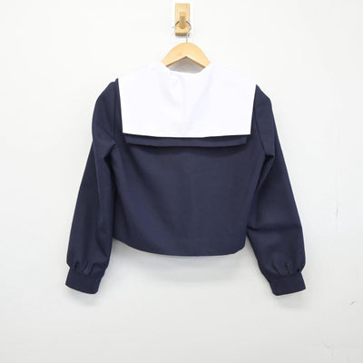 【中古】岐阜県 岐阜市立加納中学校 女子制服 2点（セーラー服・スカート）sf031480