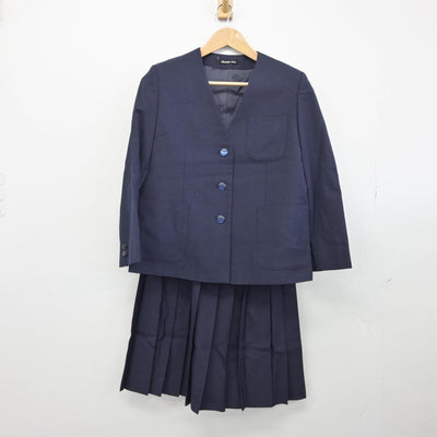 【中古】埼玉県 原市中学校 女子制服 3点（ブレザー・ベスト・スカート）sf031508