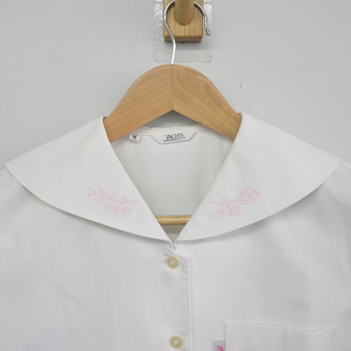 【中古】熊本県 水俣高等学校 女子制服 2点（セーラー服・スカート）sf031536