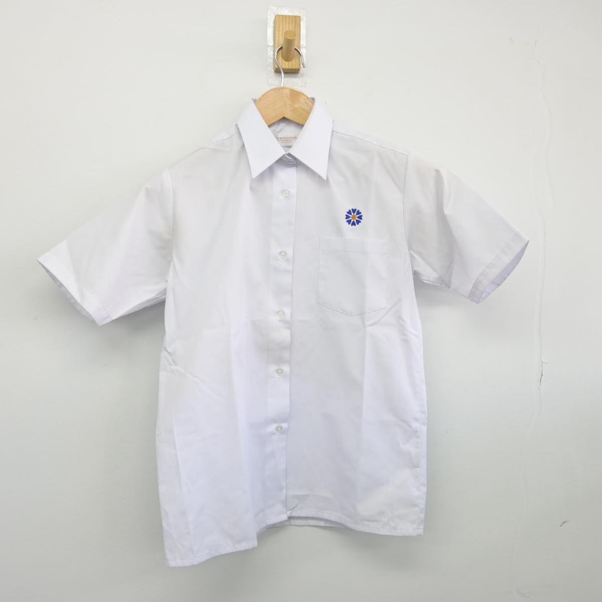 【中古】京都府 開睛小中学校 女子制服 2点（シャツ・スカート）sf031546