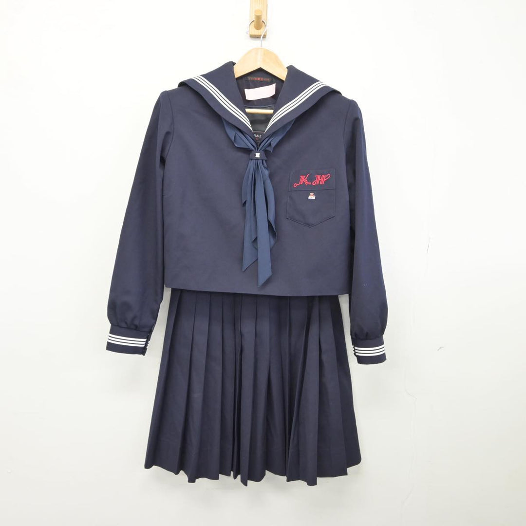 【中古】兵庫県 加古川東高等学校 女子制服 4点（ニット・セーラー服・スカート）sf031554 | 中古制服通販パレイド