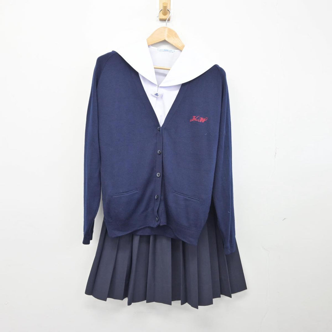 中古】兵庫県 加古川東高等学校 女子制服 3点（ニット・セーラー服・スカート）sf031555 | 中古制服通販パレイド