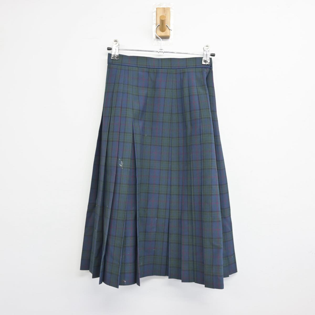 【中古】京都府 福知山私立淑徳高等学校 女子制服 2点（ベスト・スカート）sf031560