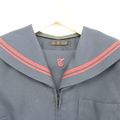 【中古】大阪府 津久野中学校 女子制服 1点（セーラー服）sf031581