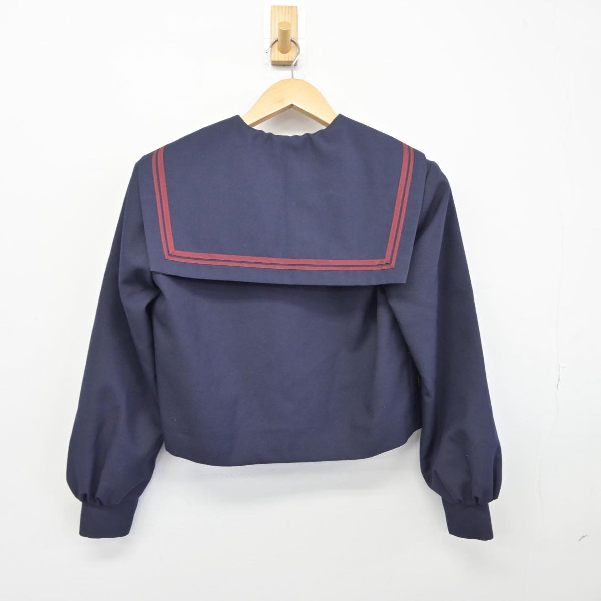 【中古】大阪府 津久野中学校 女子制服 1点（セーラー服）sf031581