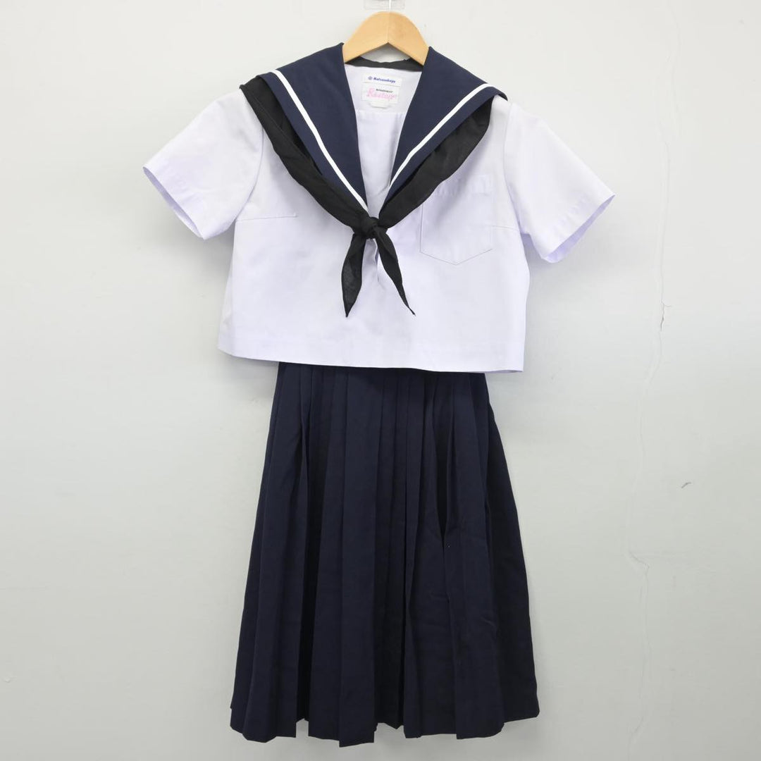 【中古】愛知県 金城学院中学校・高等学校 女子制服 3点（セーラー服・スカート）sf031594 | 中古制服通販パレイド