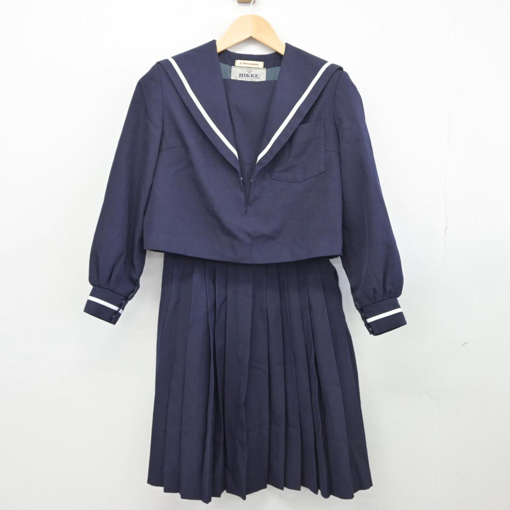 中古】愛知県 金城学院中学校・高等学校 女子制服 2点（セーラー服・スカート）sf031596 | 中古制服通販パレイド