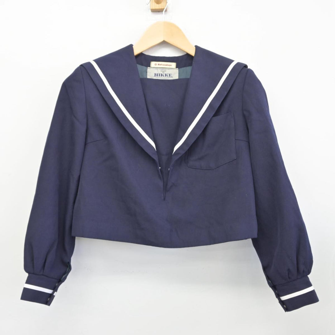 【中古】愛知県 金城学院中学校・高等学校 女子制服 2点（セーラー服・スカート）sf031596 | 中古制服通販パレイド