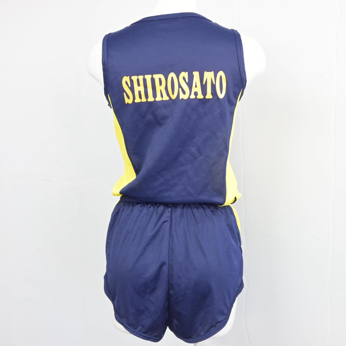 【中古】神奈川県 城郷中学校/陸上部ユニフォーム 女子制服 2点（部活ユニフォーム 上・部活ユニフォーム 下）sf031601