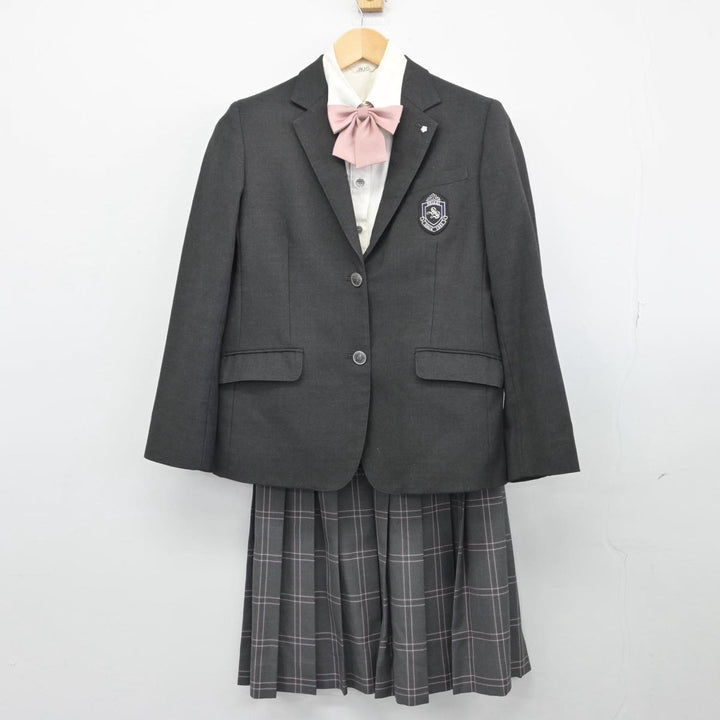 O360/(中古)広島県 野坂中学校 女子制服6点 /160A/160/W68