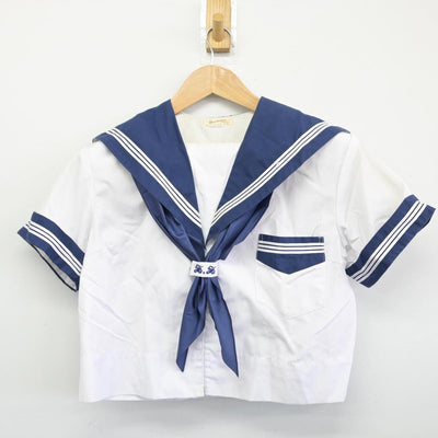 【中古】大阪府 成蹊女子高等学校 女子制服 3点（ニット・セーラー服）sf031604