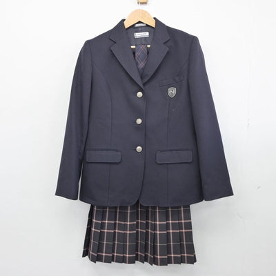 【中古】埼玉県 東京成徳大学深谷中学校・高等学校 女子制服 3点（ブレザー・スカート）sf031606