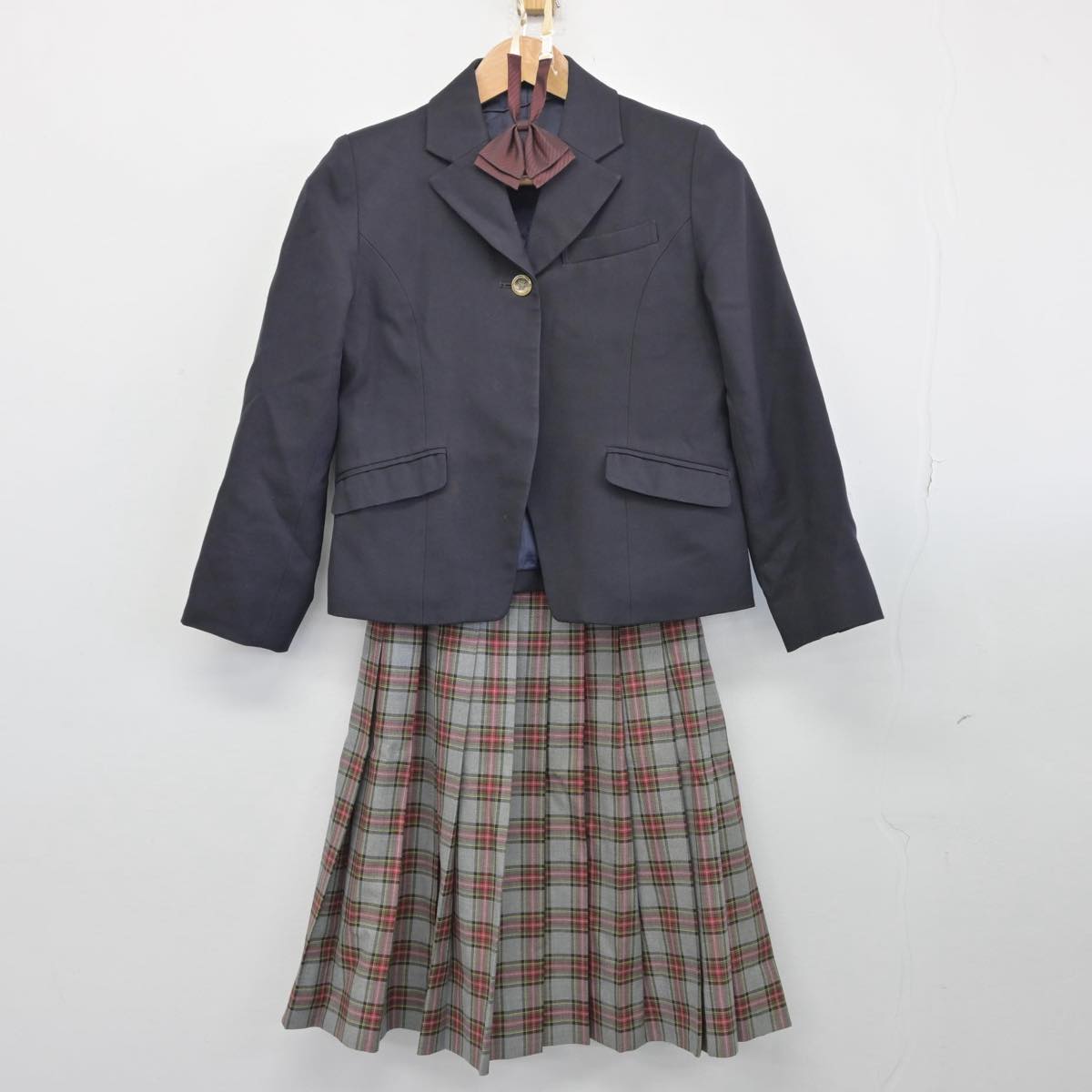 【中古】埼玉県 淑徳与野中学校・高等学校 女子制服 3点（ブレザー・スカート）sf031612