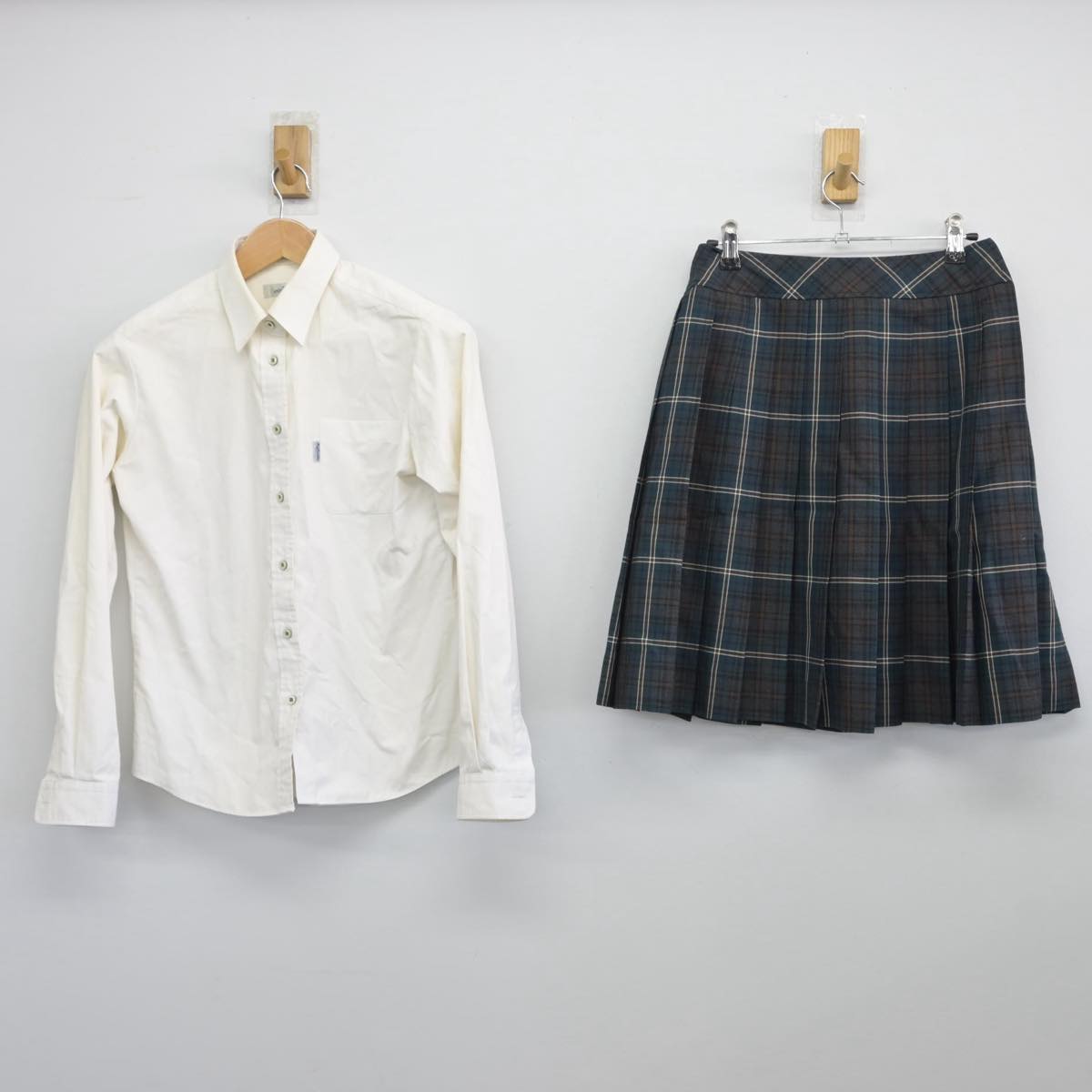 【中古】長野県 松商学園高等学校 女子制服 5点（ブレザー・ニット・シャツ・スカート）sf031625