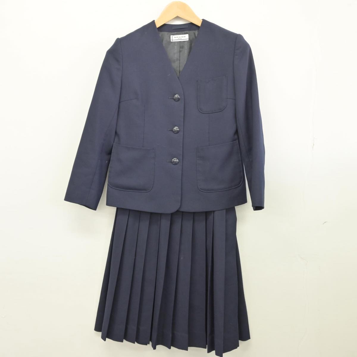 【中古】埼玉県 さいたま市立美園中学校 女子制服 3点（ブレザー・ベスト・スカート）sf031627