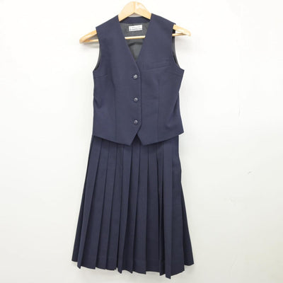 【中古】埼玉県 さいたま市立美園中学校 女子制服 3点（ブレザー・ベスト・スカート）sf031627