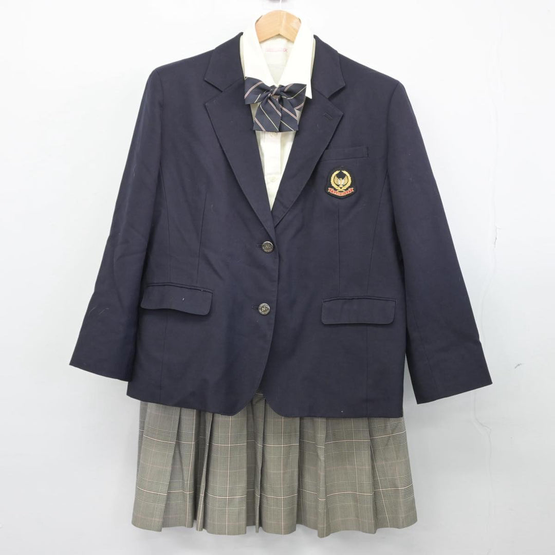 【中古】山梨県 日大明誠高等学校 女子制服 4点（ブレザー・シャツ・スカート）sf031632 | 中古制服通販パレイド