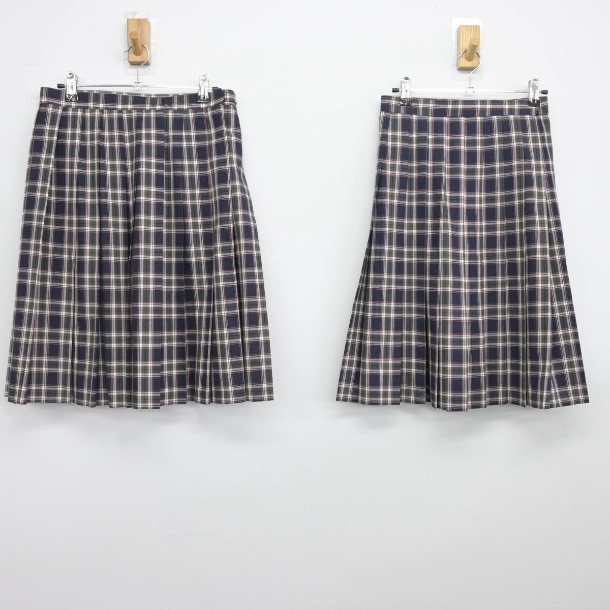 【中古】千葉県 木更津第二中学校 女子制服 2点（スカート・スカート）sf031645