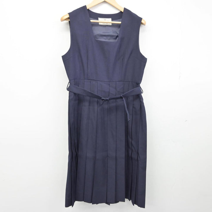 中古】千葉県 木更津第二中学校 女子制服 3点（セーラー服