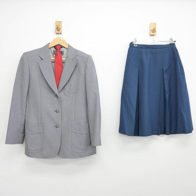 【中古】宮城県 増田中学校 女子制服 3点（ブレザー・スカート）sf031656