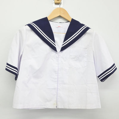 【中古】青森県 青森市立西中学校 女子制服 1点（セーラー服）sf031660