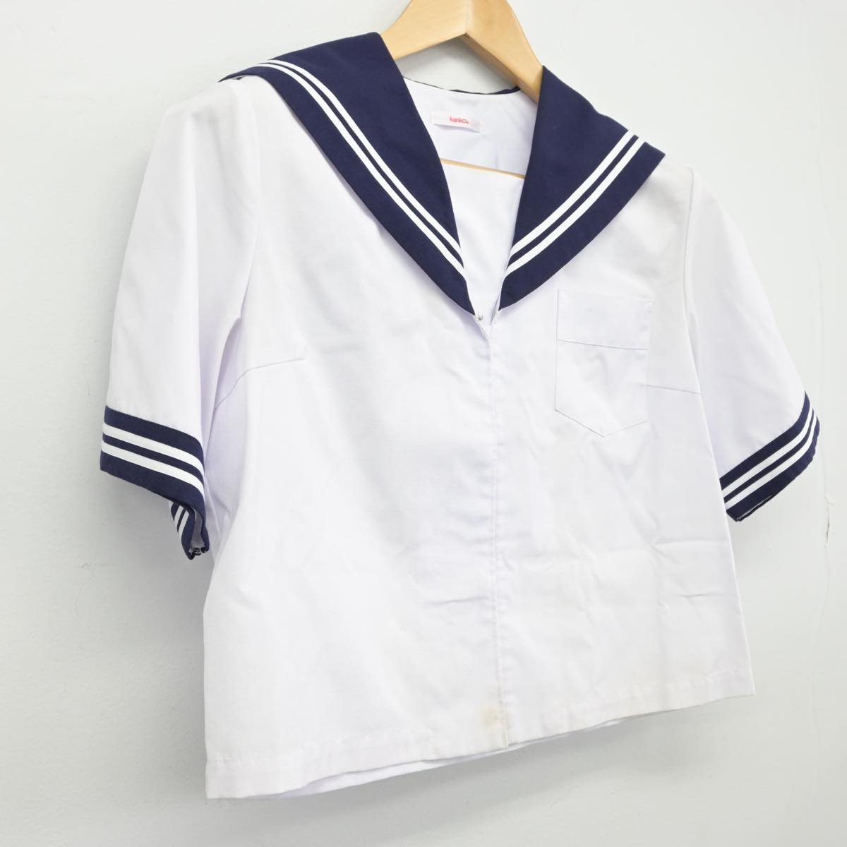 【中古】青森県 青森市立西中学校 女子制服 1点（セーラー服）sf031660