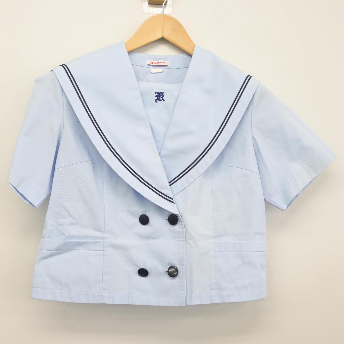 【中古】青森県 青森県立北高等学校 女子制服 1点（セーラー服）sf031662