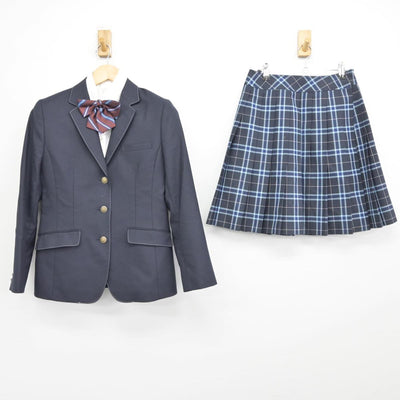 【中古】東京都 帝京中学校 女子制服 4点（ブレザー・シャツ・スカート）sf031667