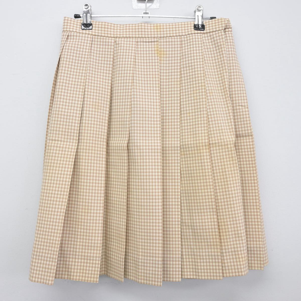 【中古】千葉県 大多喜高等学校 女子制服 5点（ベスト・シャツ・スカート）sf031669