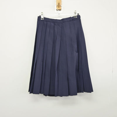 【中古】広島県 比治山女子高等学校 女子制服 4点（セーラー服・ニット・スカート）sf031681