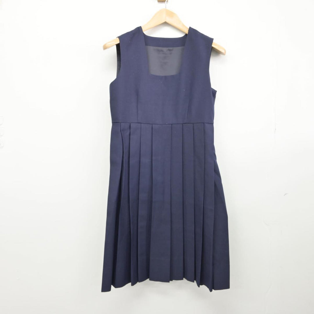 中古】福岡県 福岡教育大学附属福岡小学校 女子制服 3点