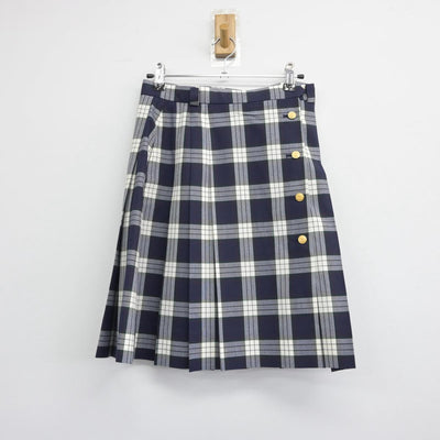 【中古】東京都 明泉学園 鶴川高等学校 女子制服 4点（シャツ・スカート）sf031699