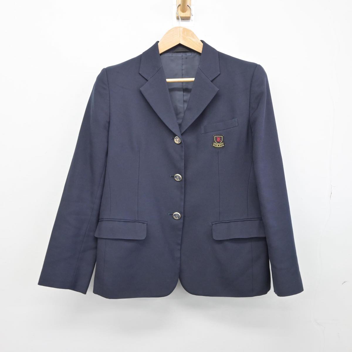 【中古】北海道 北海道留辺蘂高等学校 女子制服 3点（ブレザー・シャツ・スカート）sf031708