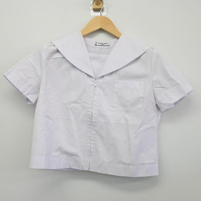 【中古】福島県 郡山第一中学校 女子制服 2点（セーラー服）sf031709