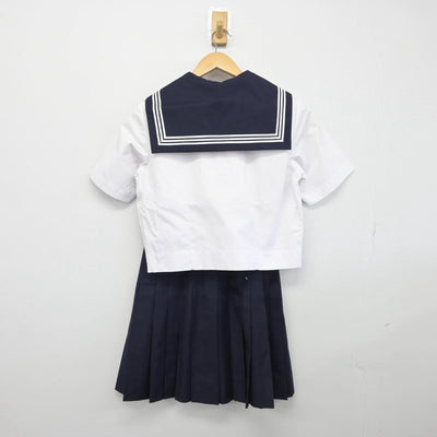 【中古】埼玉県 本庄高等学校 女子制服 3点（セーラー服・スカート）sf031715