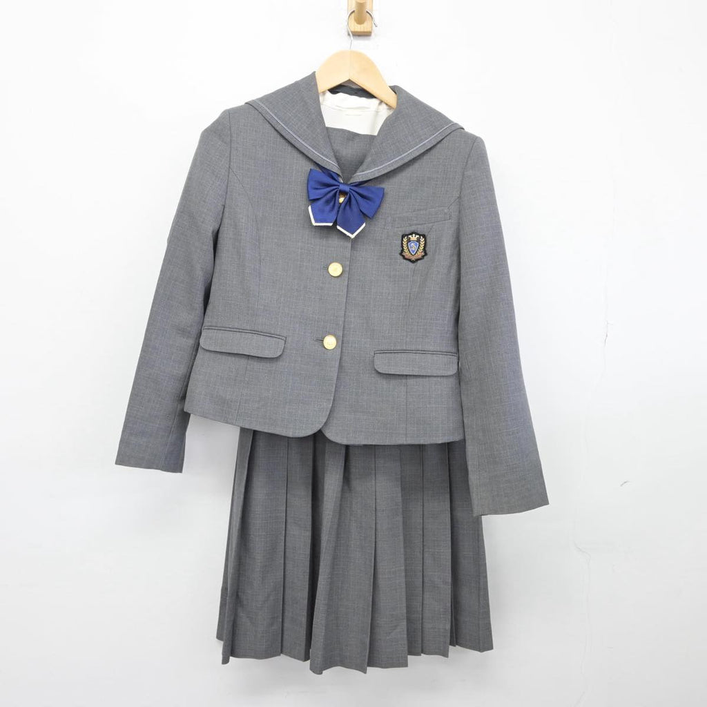 【中古】埼玉県 埼玉栄中学校 女子制服 4点（ブレザー・セーラー服・スカート）sf031727 | 中古制服通販パレイド