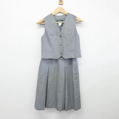 【中古】北海道 宮の丘中学校 女子制服 3点（ブレザー・ベスト・スカート）sf031737