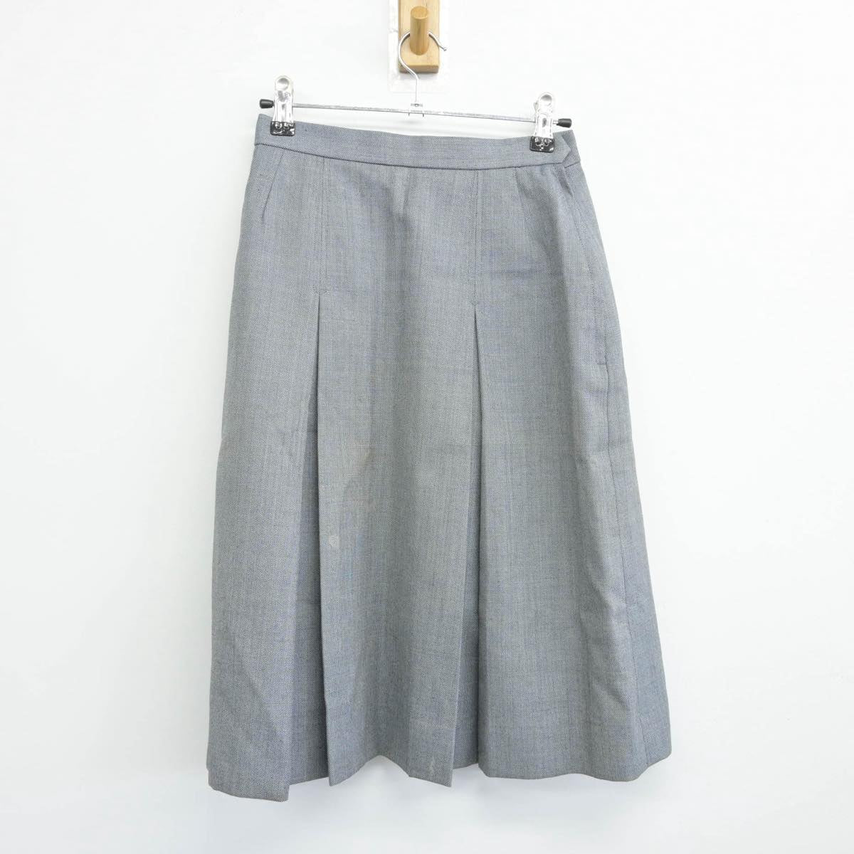 【中古】北海道 宮の丘中学校 女子制服 3点（ブレザー・ベスト・スカート）sf031737