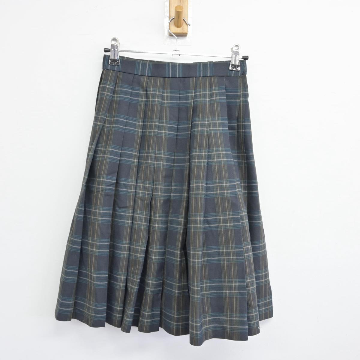 【中古】北海道 西陵高等学校 女子制服 2点（ベスト・スカート）sf031740